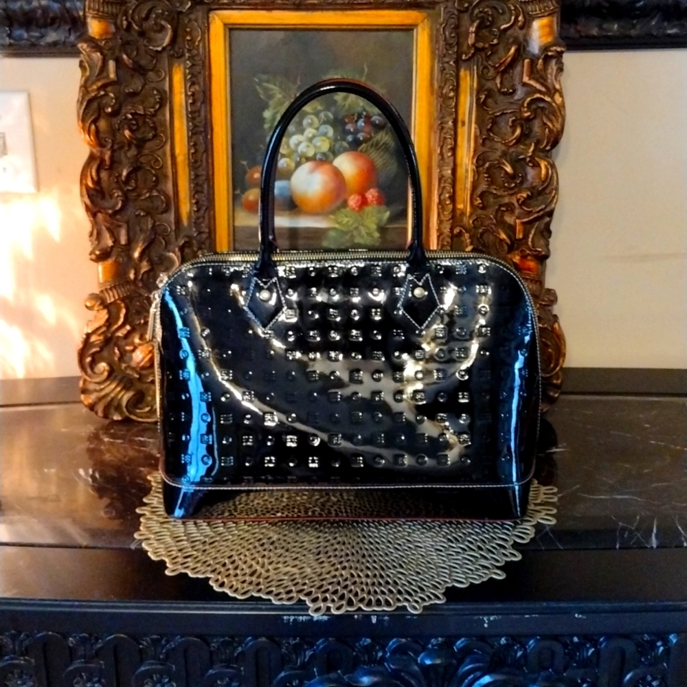 Arcadia Patent leather Satchel Sold SOLD SOLD - Picture 1 of 8